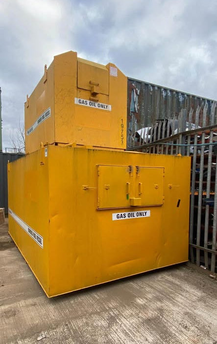 2500 gallon bunded fuel diesel tanks with pumps