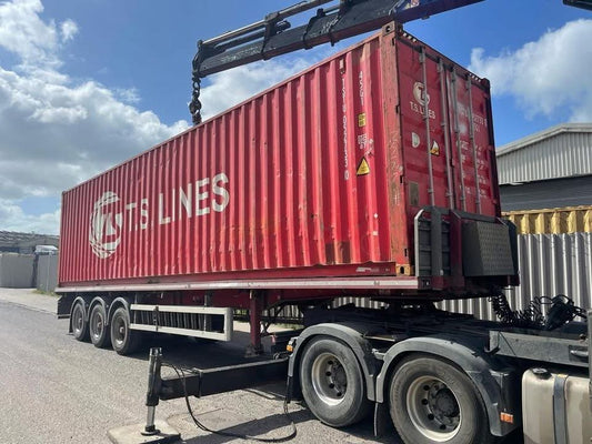 40ft x 8ft used Shipping container