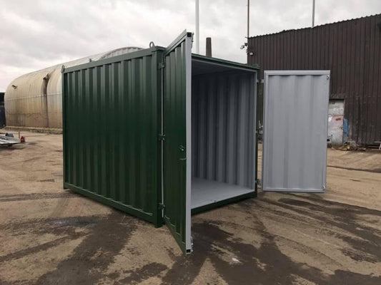 10ft x 8ft used Shipping container
